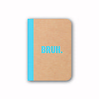 CMYK Notebook in Cyan