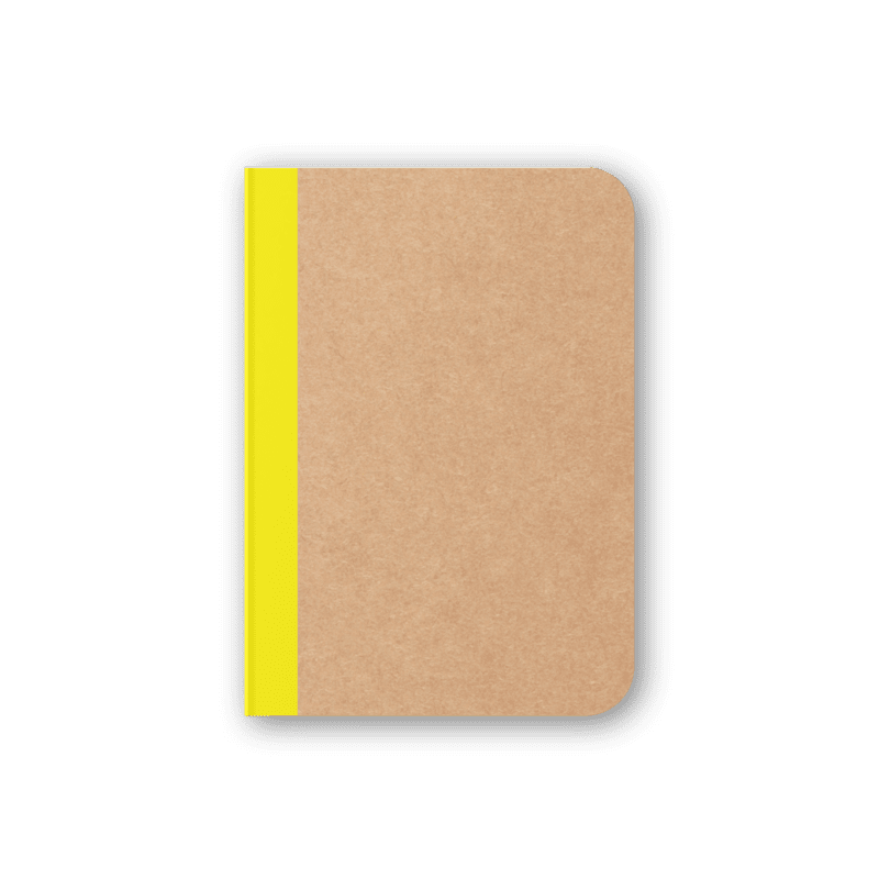 CMYK Notebook in Yellow