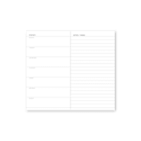 Compact Planner in Red