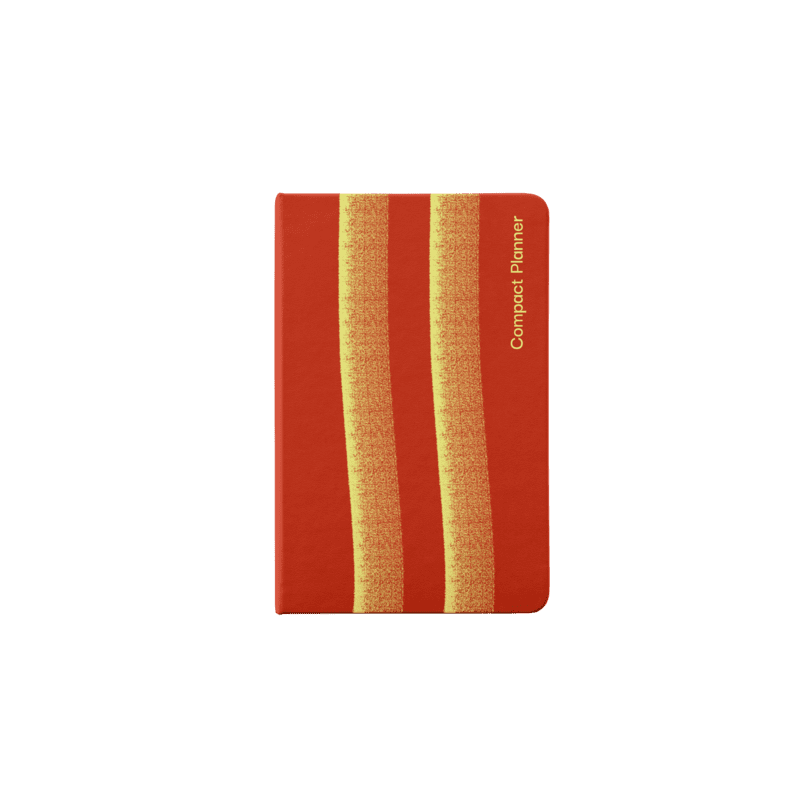 Compact Planner in Red Compact Planner in Red