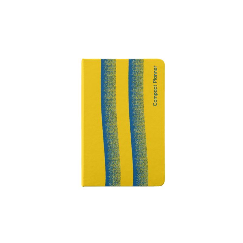 Compact Planner in Yellow Compact Planner in Yellow