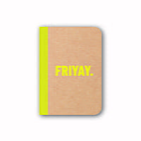 CMYK Notebook in Yellow