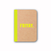 CMYK Notebook in Yellow