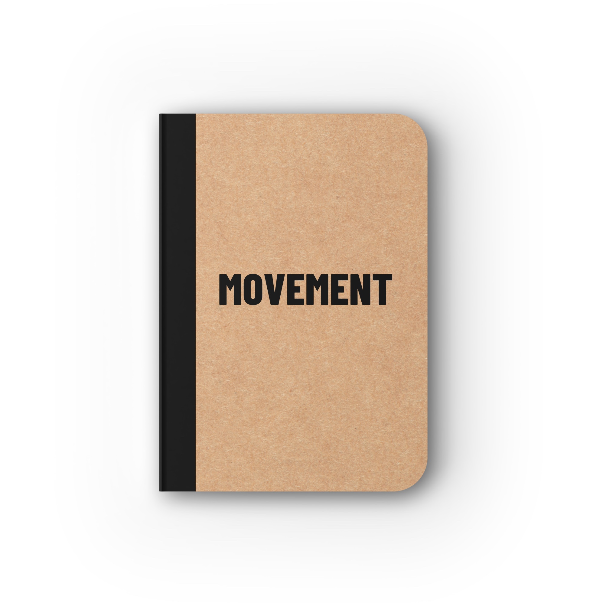 Limited: CMYK Notebook in Black - Movement
