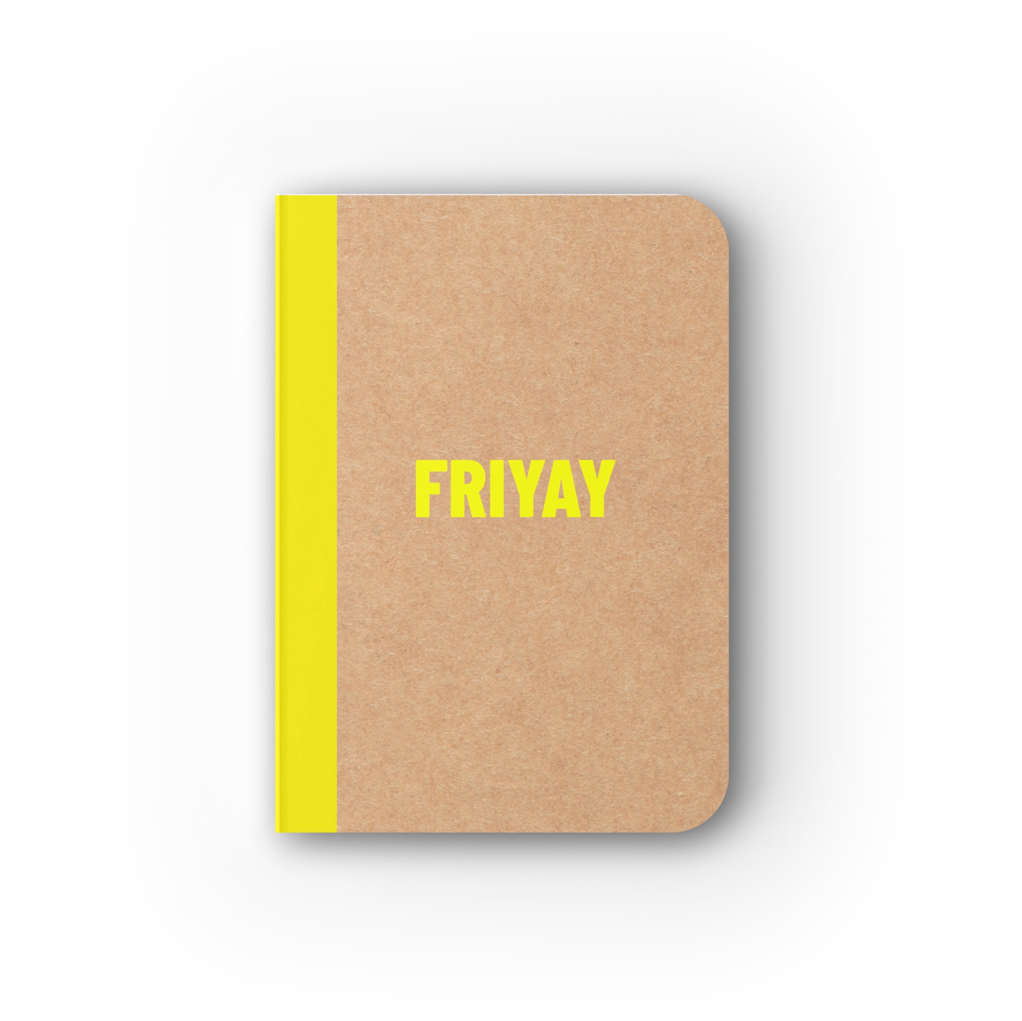 Limited: CMYK Notebook in Yellow - Friyay